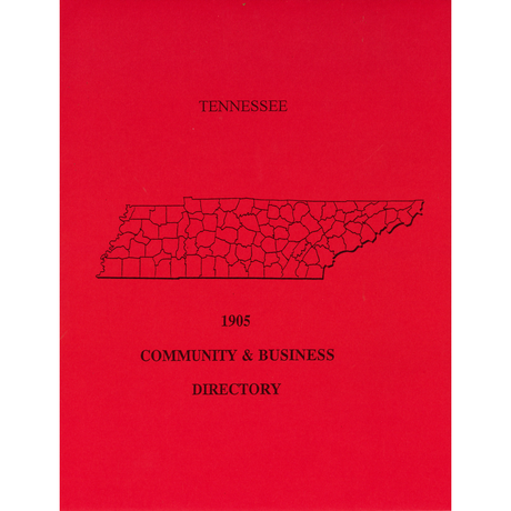 1905 Tennessee Community and Business Directory