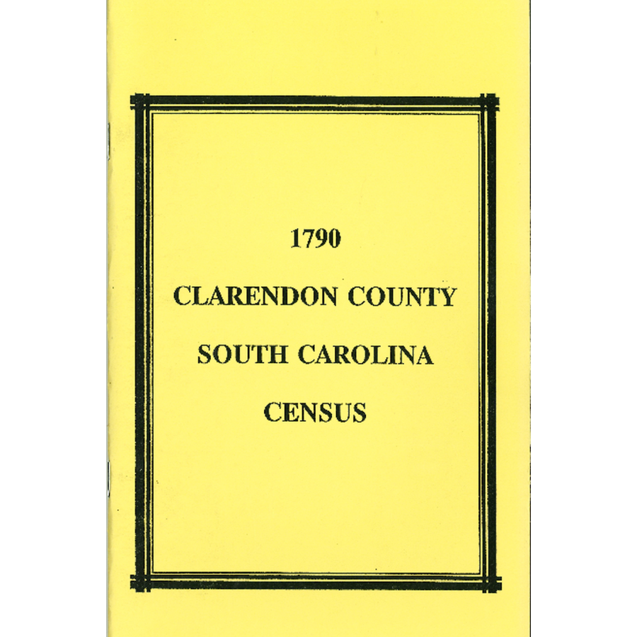 1790 Clarendon County, South Carolina Census