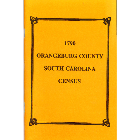 1790 Orangeburg County, South Carolina Census