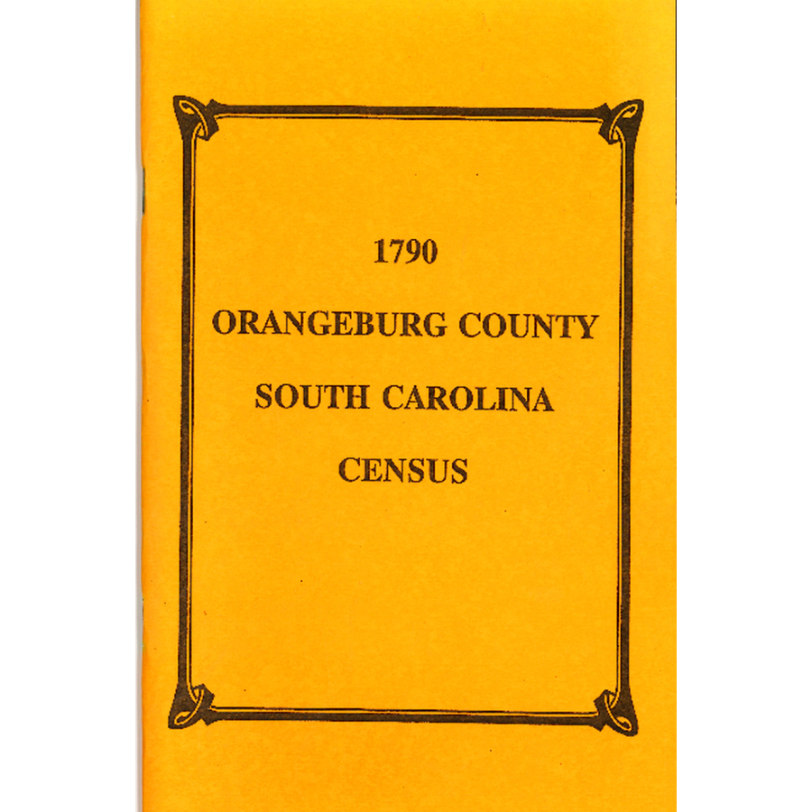 1790 Orangeburg County, South Carolina Census