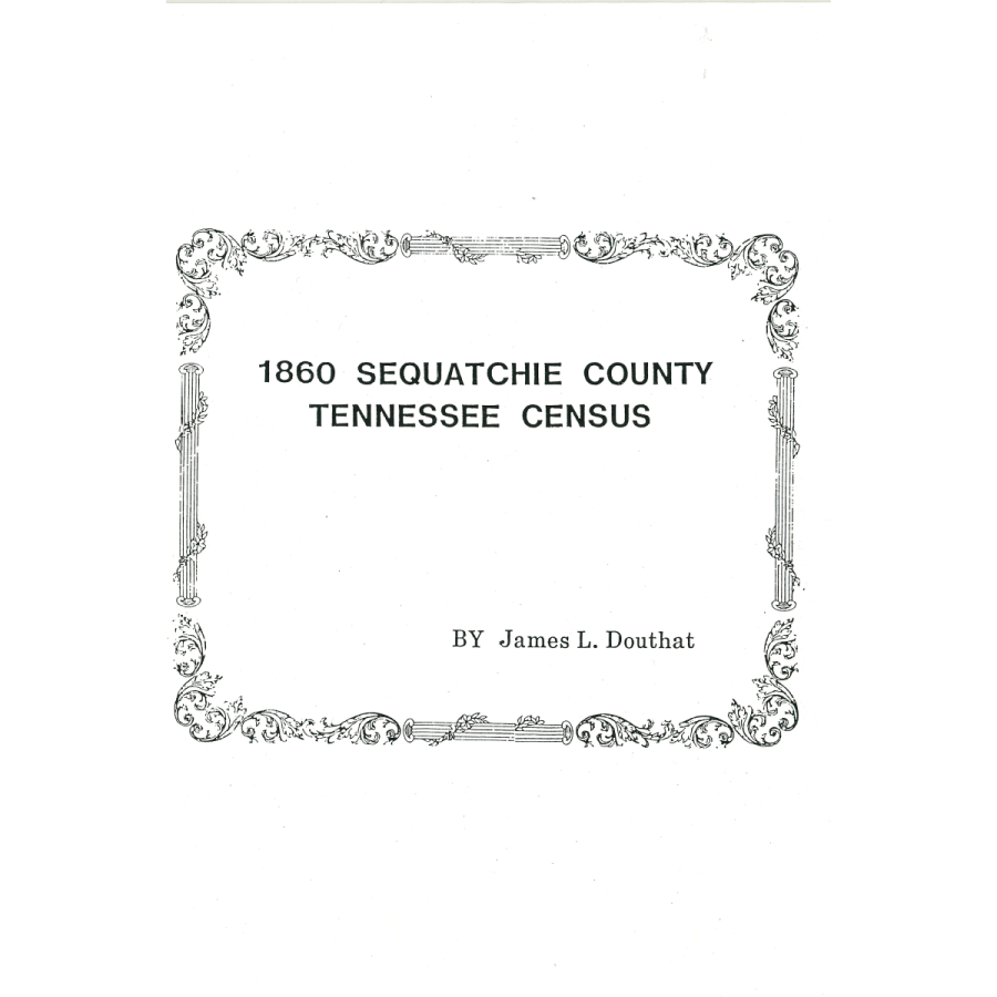 1860 Sequatchie Valley Census Records