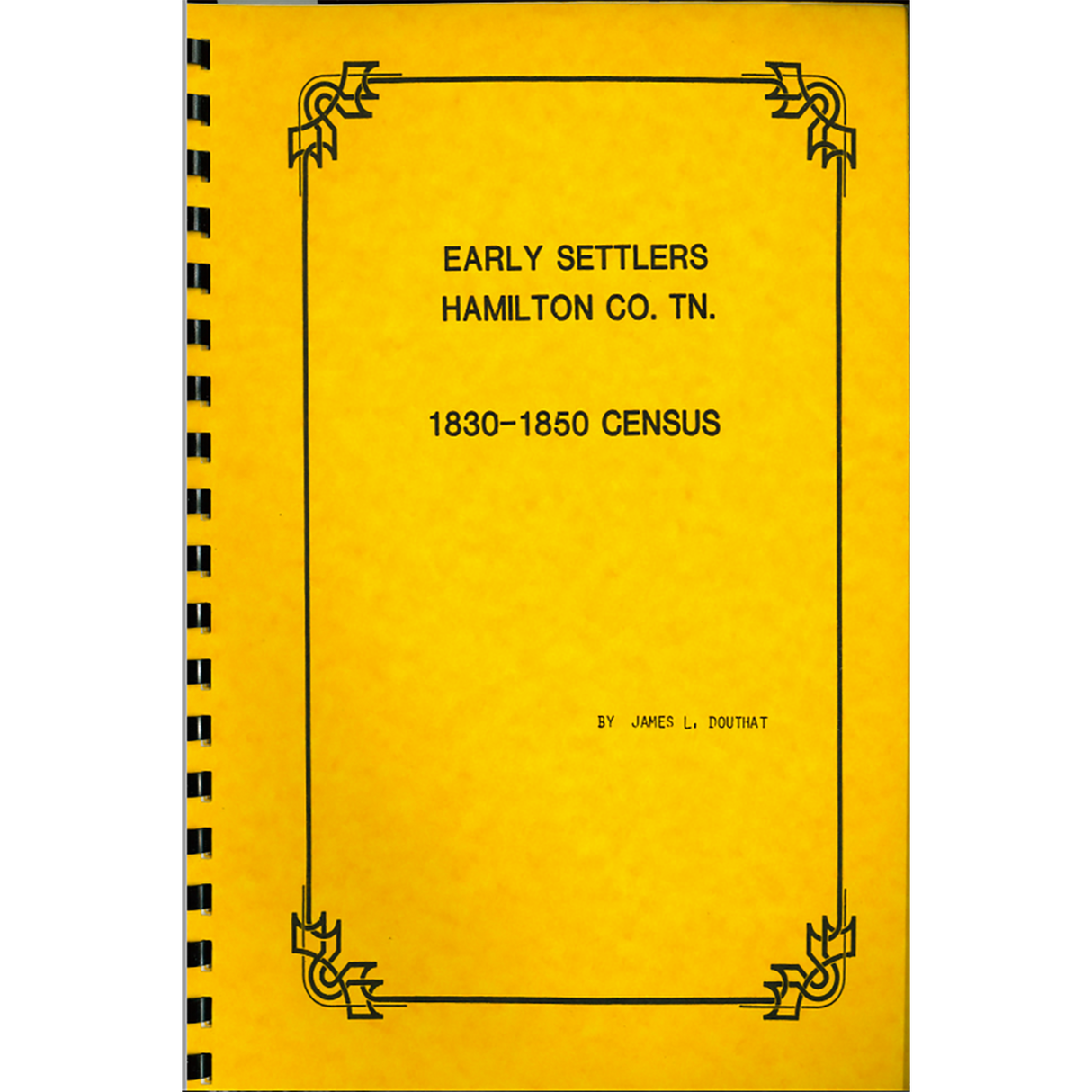 Early Settlers of Hamilton County, Tennessee