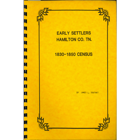 Early Settlers of Hamilton County, Tennessee