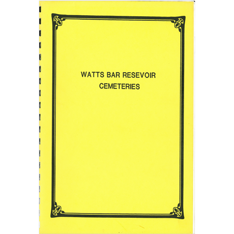Watts Bar Reservoir Cemeteries