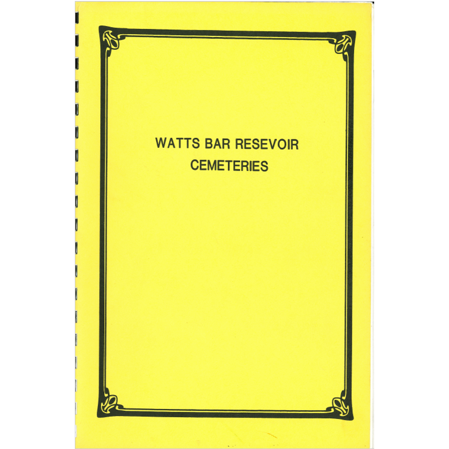 Watts Bar Reservoir Cemeteries