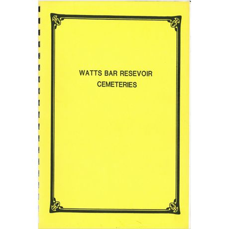 Watts Bar Reservoir Cemeteries