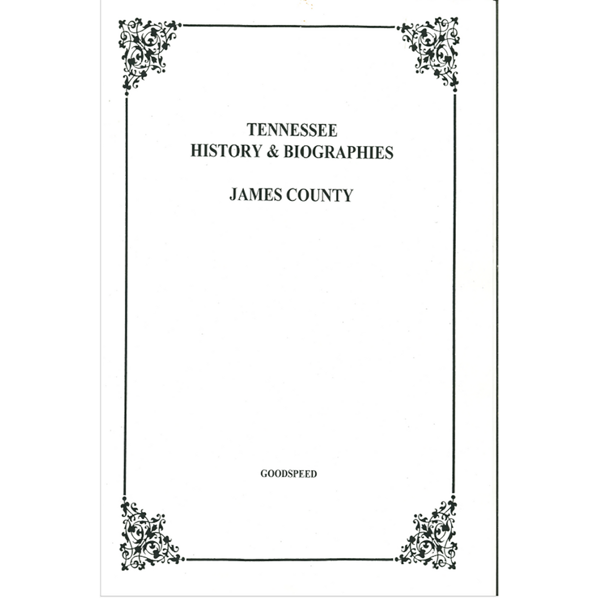 James County, Tennessee History and Biographies