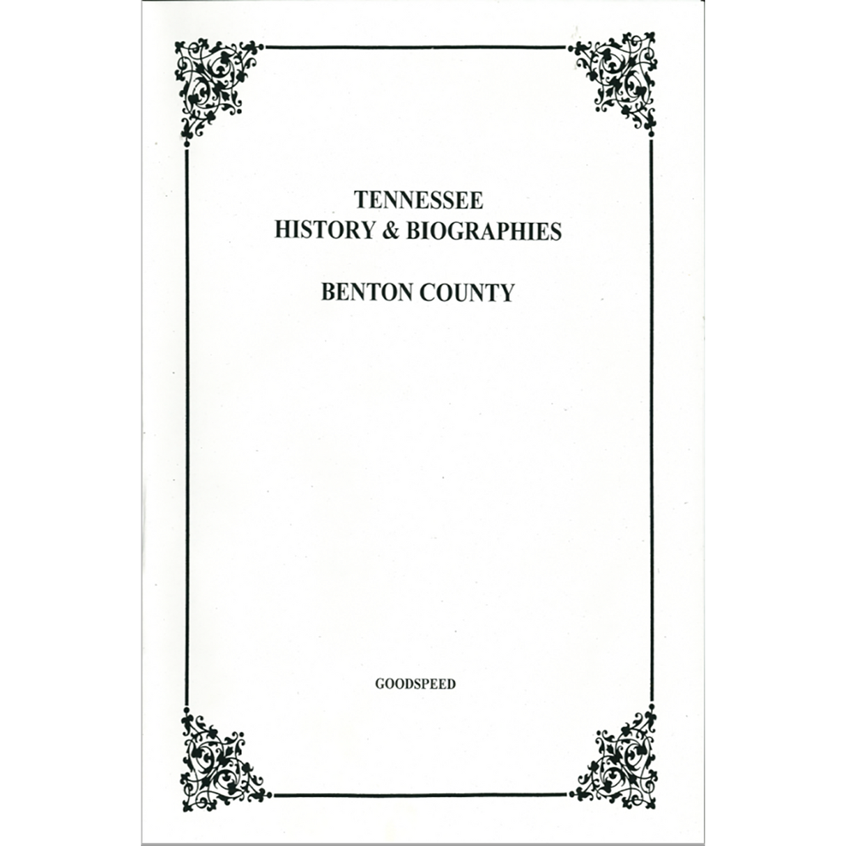 Benton County, Tennessee History and Biographies