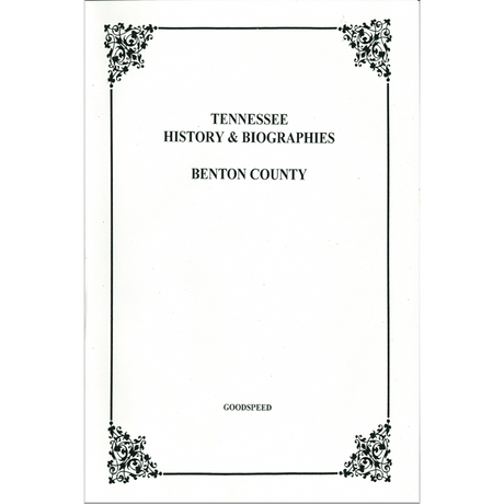 Benton County, Tennessee History and Biographies