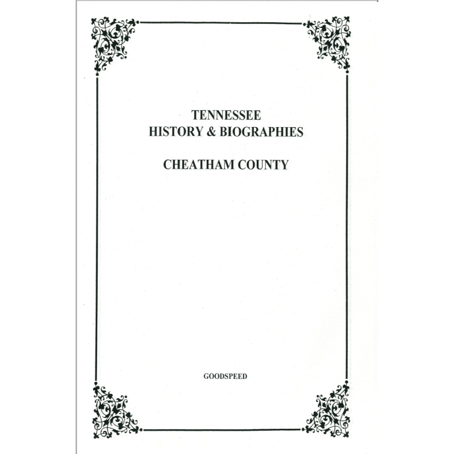 Cheatham County, Tennessee History and Biographies