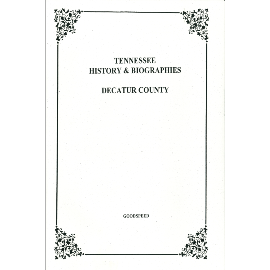 Decatur County, Tennessee History and Biographies