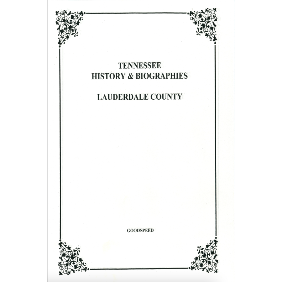 Lauderdale County, Tennessee History and Biographies