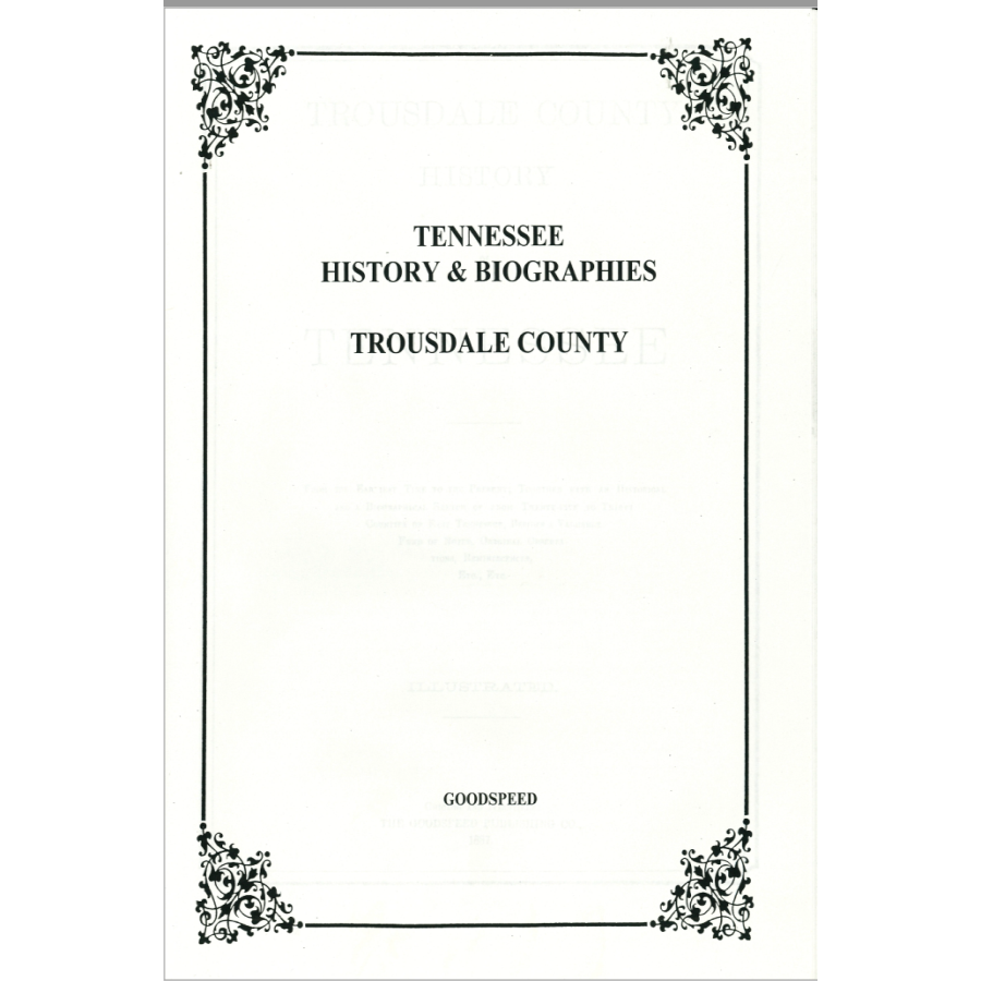 Trousdale County, Tennessee History and Biographies