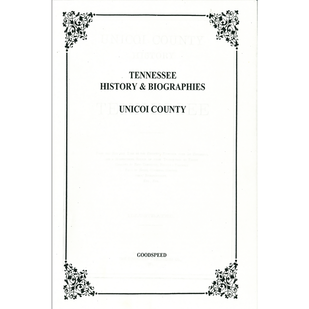 Unicoi County, Tennessee History and Biographies