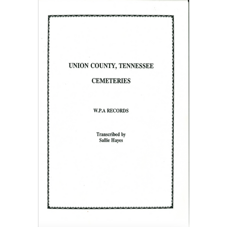 Union County, Tennessee Cemeteries
