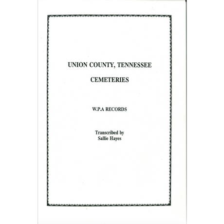 Union County, Tennessee Cemeteries