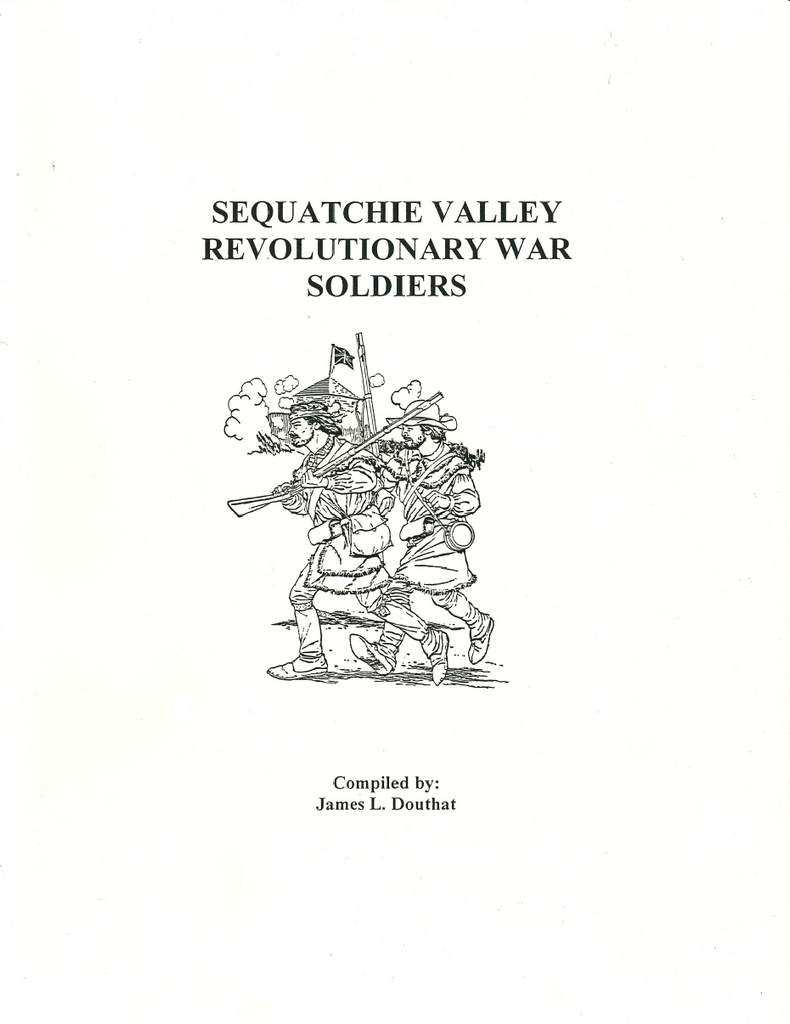 Sequatchie Valley Revolutionary War Soldiers