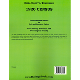 1920 Rhea County, Tennessee Census