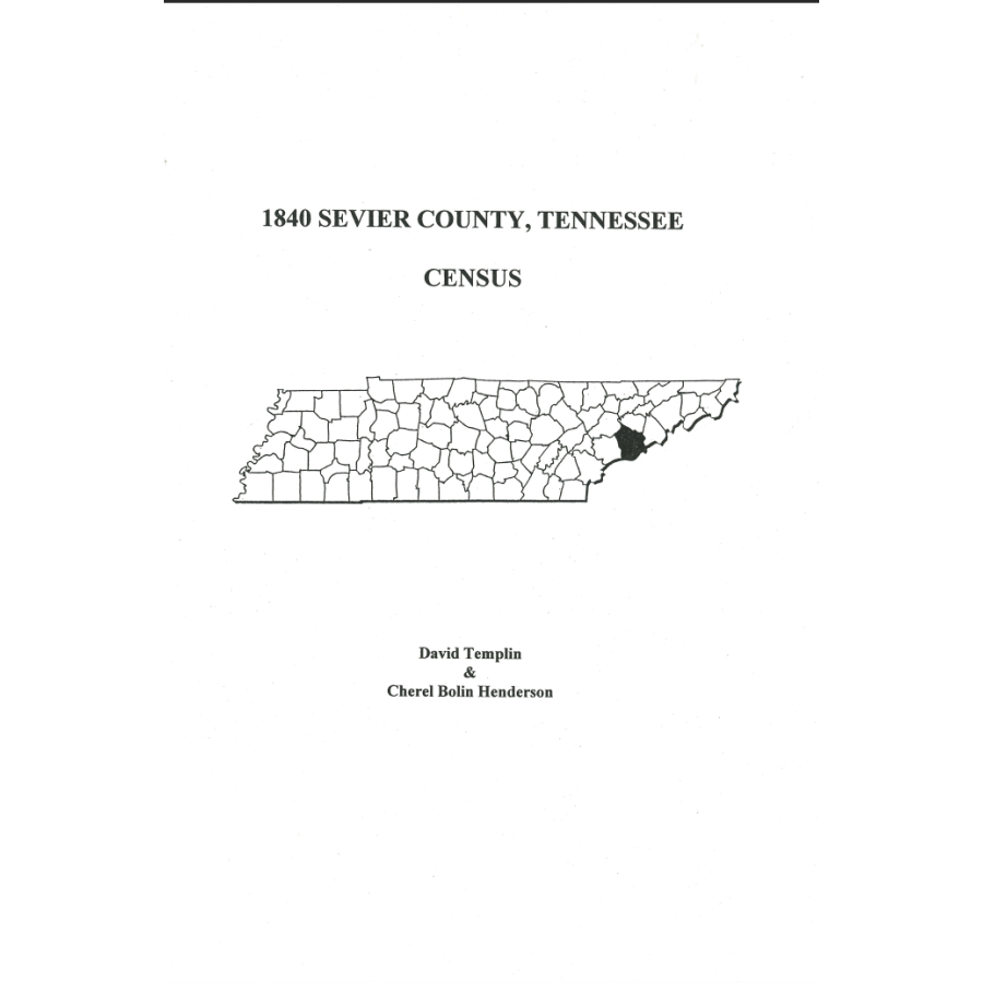 1840 Sevier County, Tennessee Census