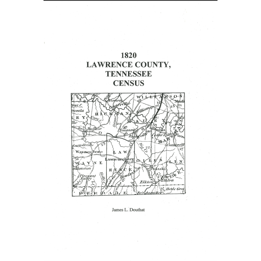 1820 Lawrence County, Tennessee Census