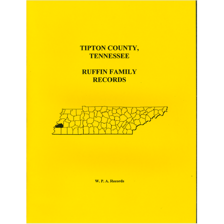 Tipton County, Tennessee Ruffin Family Records