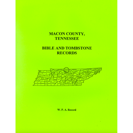 Macon County, Tennessee Bible and Tombstone Records
