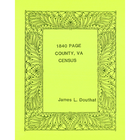 1840 Page County, Virginia Census