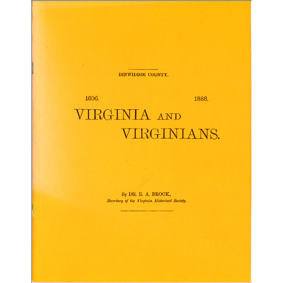 Dinwiddie County, Virginia Biographies