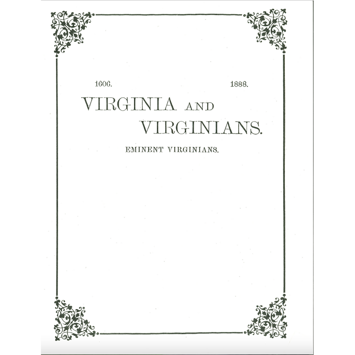 Eminent Virginians