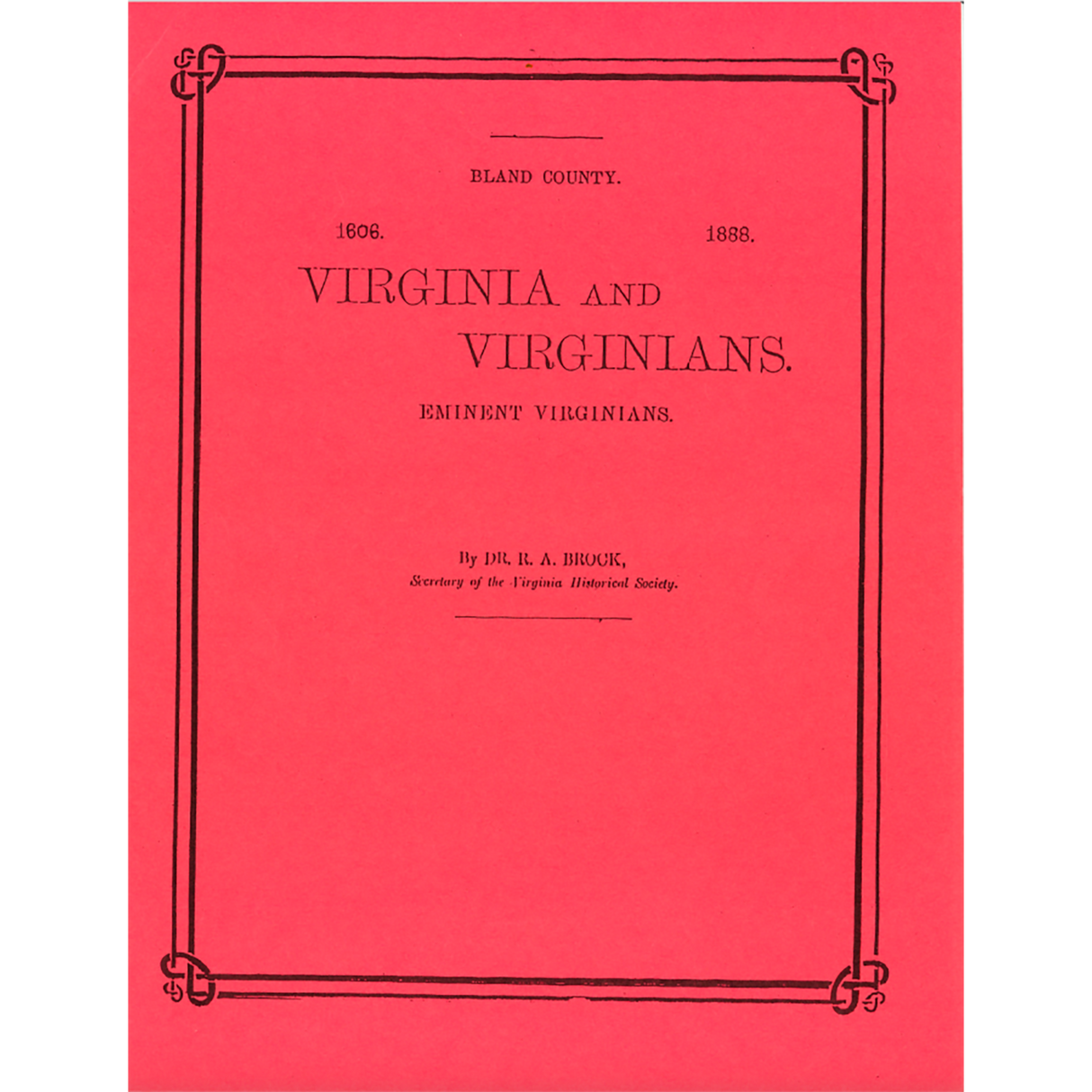 Bland County, Virginia Biographies