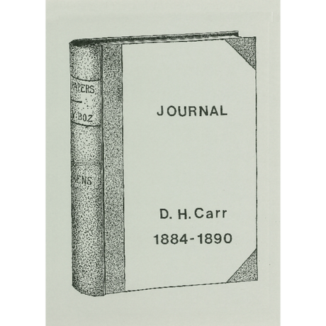 The Reverend Daniel H. Carr's Journal, 1884-1890