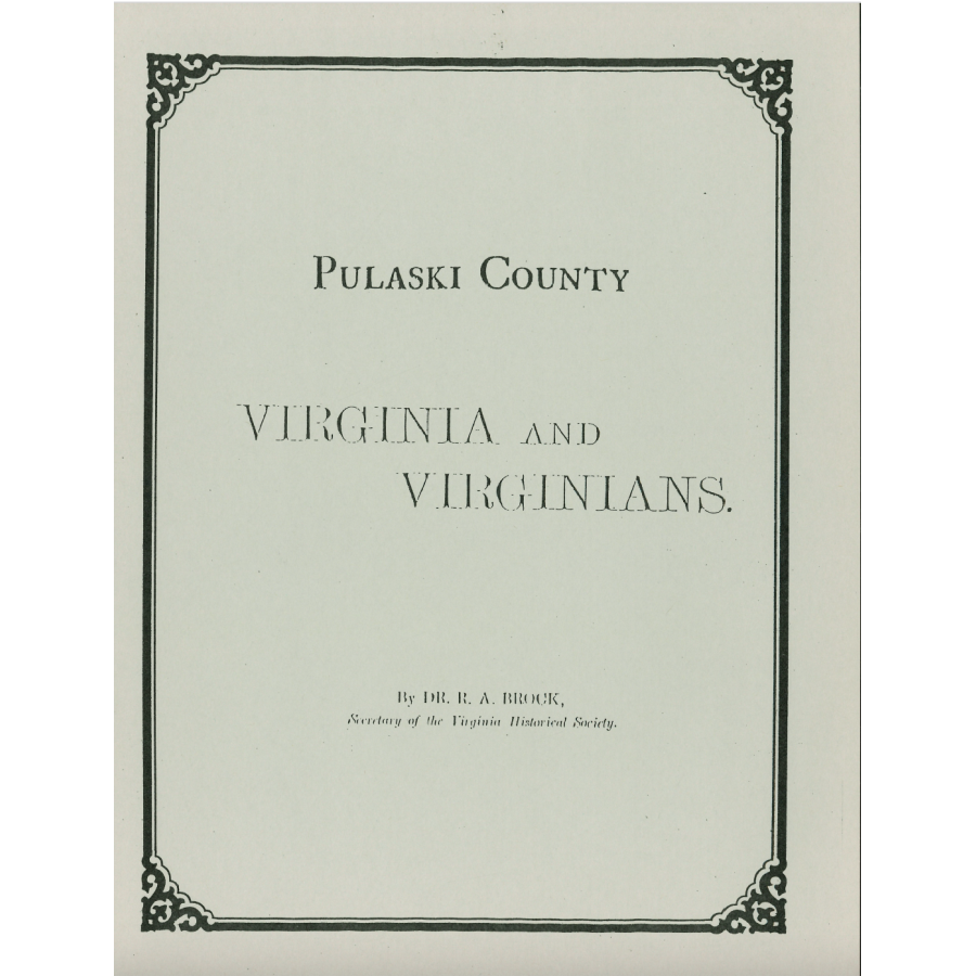 Pulaski County, Virginia and Virginians