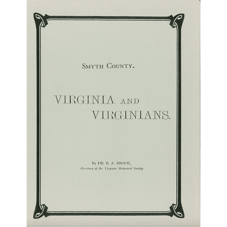 Smyth County, Virginia and Virginians