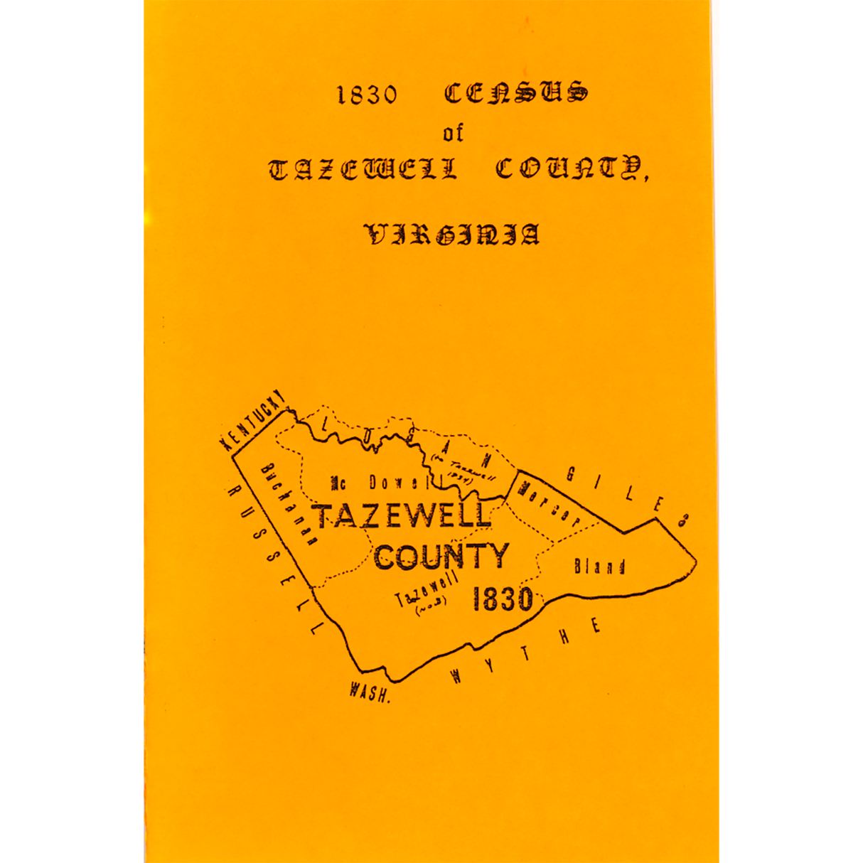 1830 Tazewell County, Virginia Census