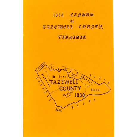 1830 Tazewell County, Virginia Census