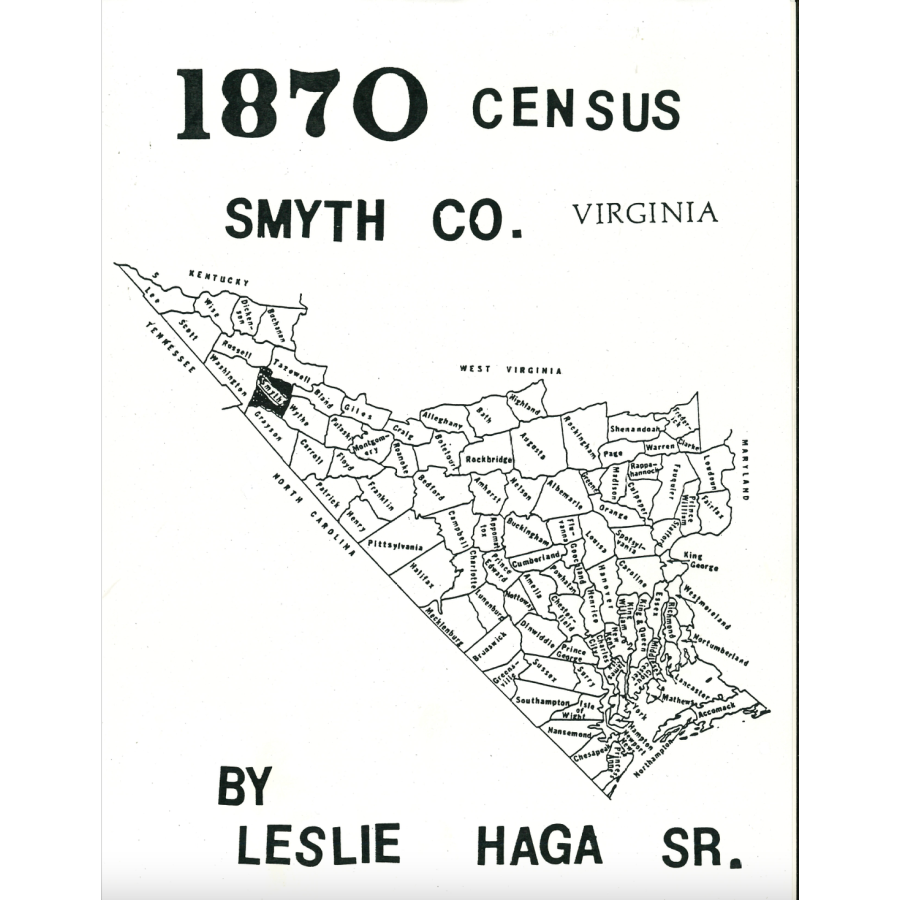 1870 Smyth County, Virginia Census