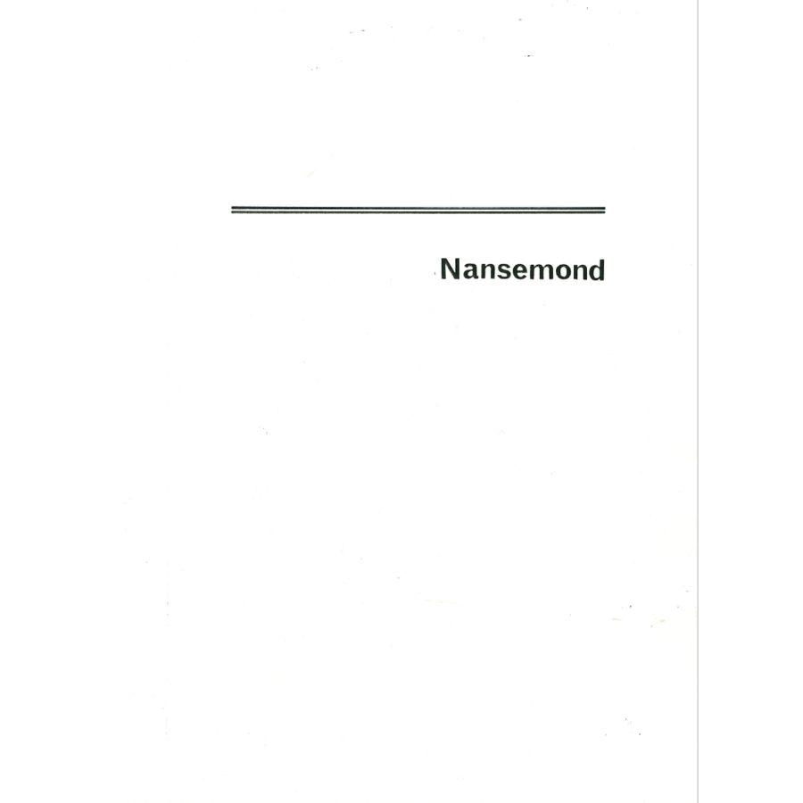 1815 Nansemond County, Virginia Tax List