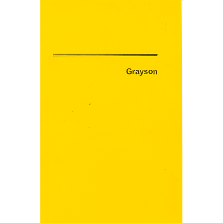 1810 Grayson County, Virginia Census