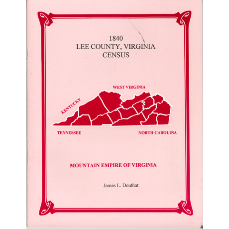 1840 Lee County, Virginia Census