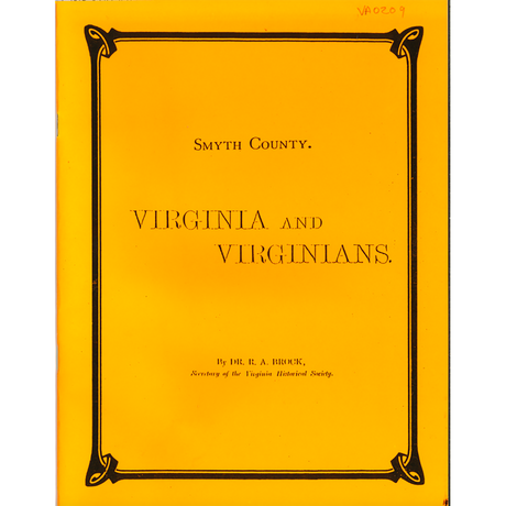 1840 Smyth County, Virginia Census