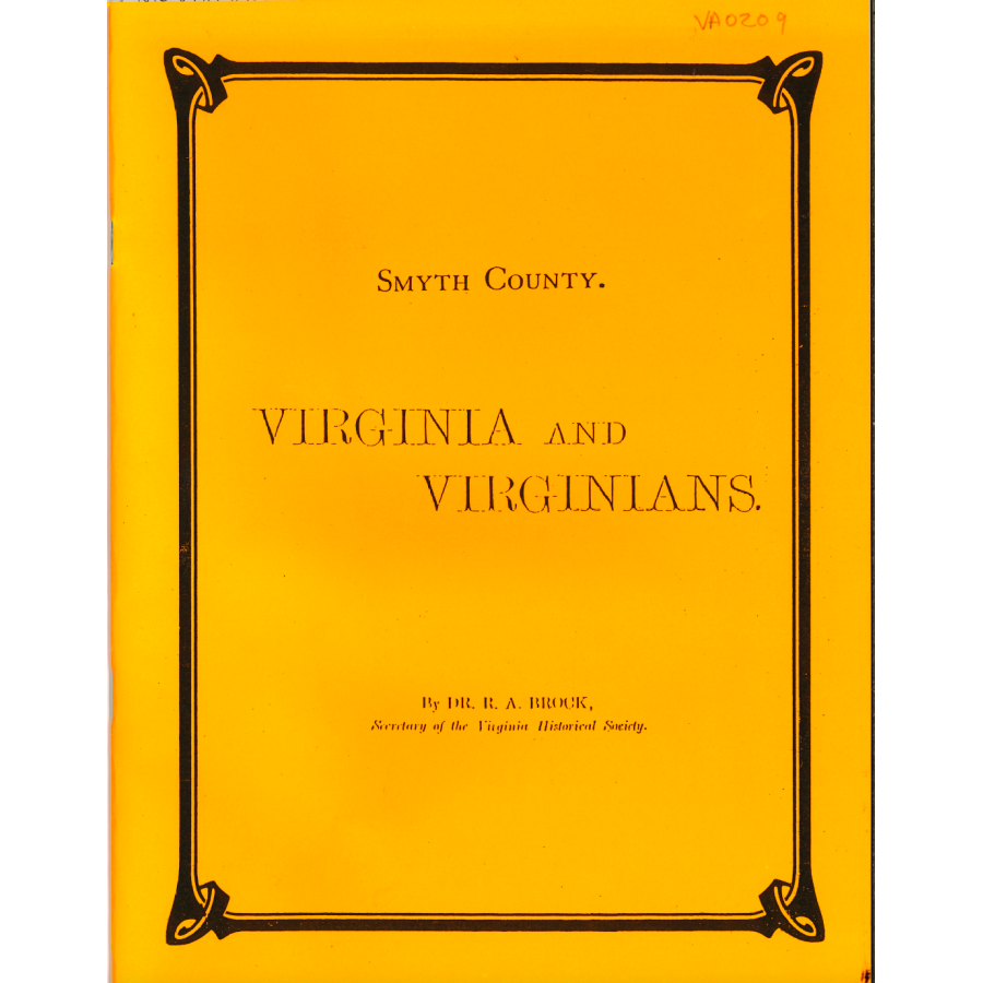 1840 Smyth County, Virginia Census