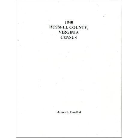 1840 Russell County, Virginia Census