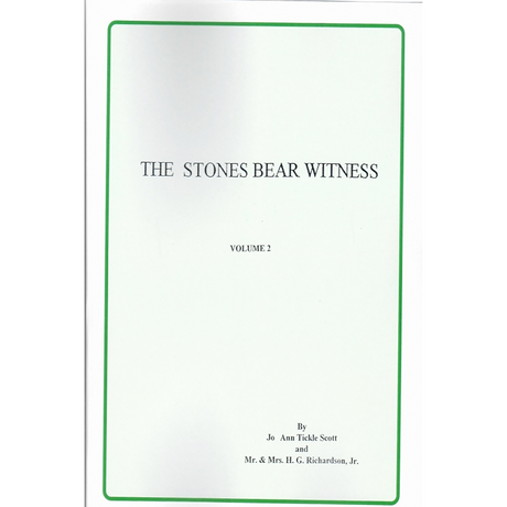 The Stones Bear Witness, Volume 2
