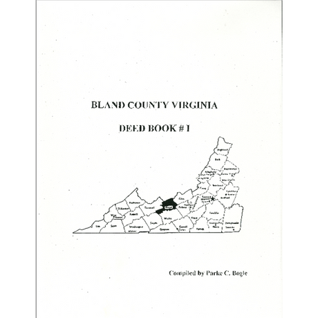 Bland County, Virginia Deed Book 1, 1861-1869