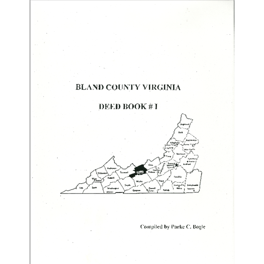 Bland County, Virginia Deed Book 1, 1861-1869