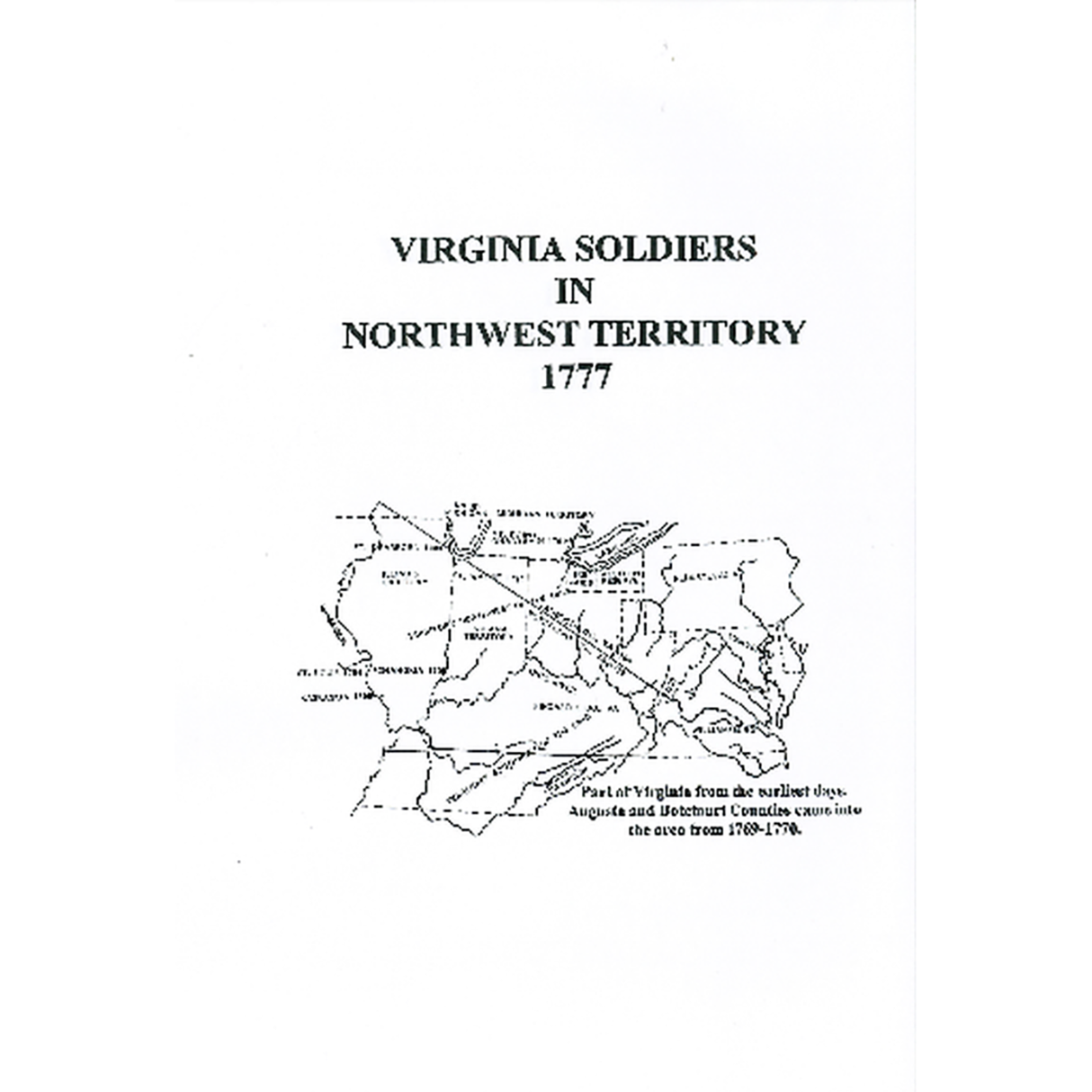 Virginia Soldiers in Northwest Territory, 1777