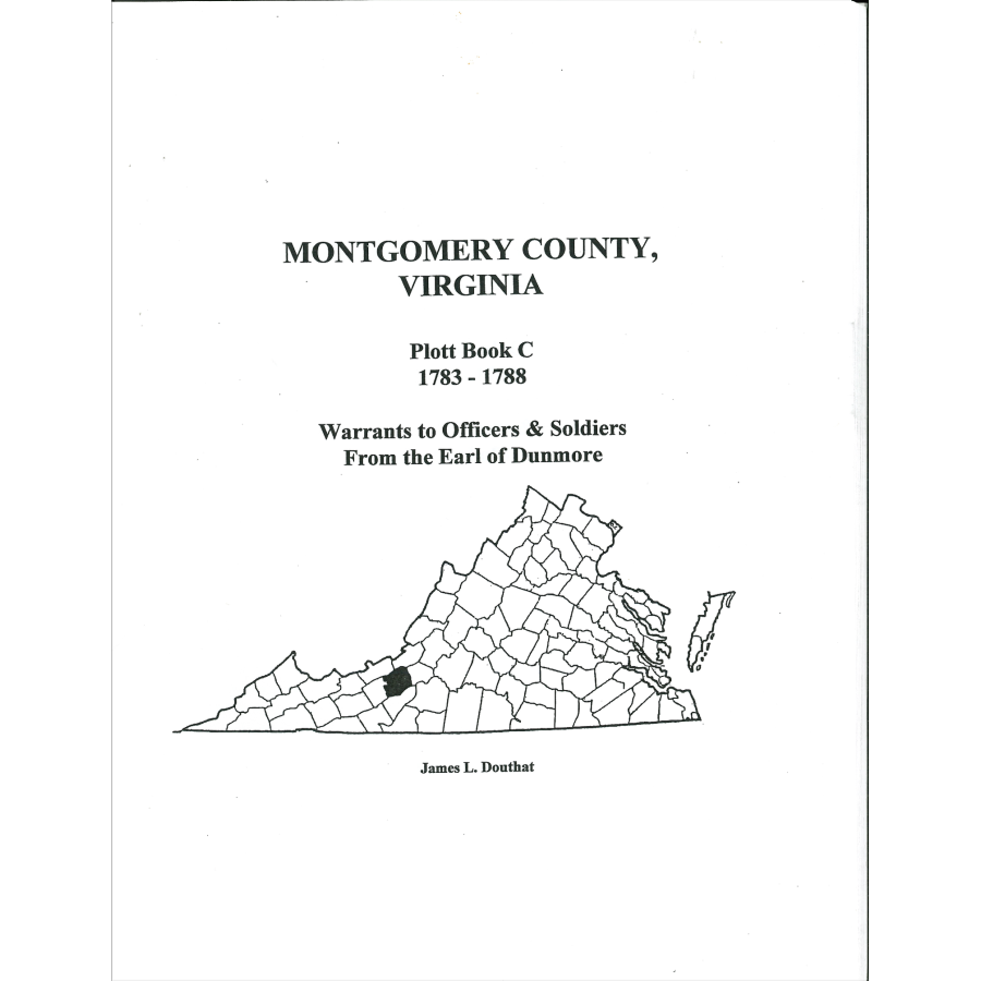 Montgomery County, Virginia Plott Book C, 1783-1788