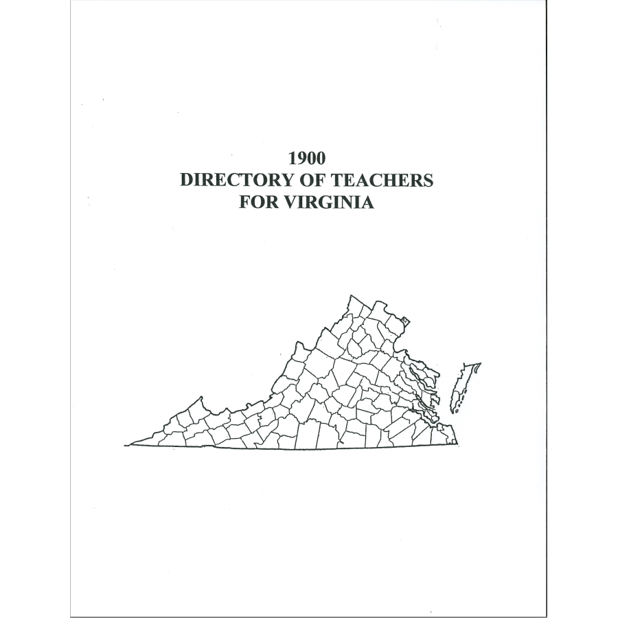 1900 Directory of Virginia Teachers