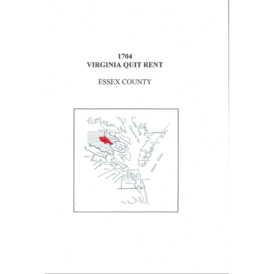 1704 Essex County, Virginia Quit Rent List