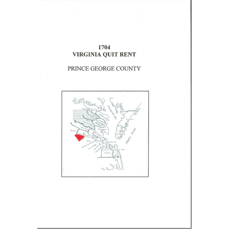 1704 Prince George County, Virginia Quit Rent